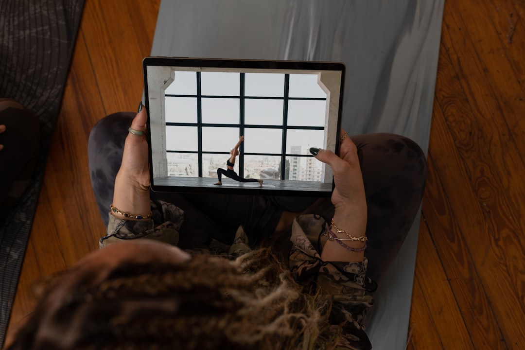 watching yoga