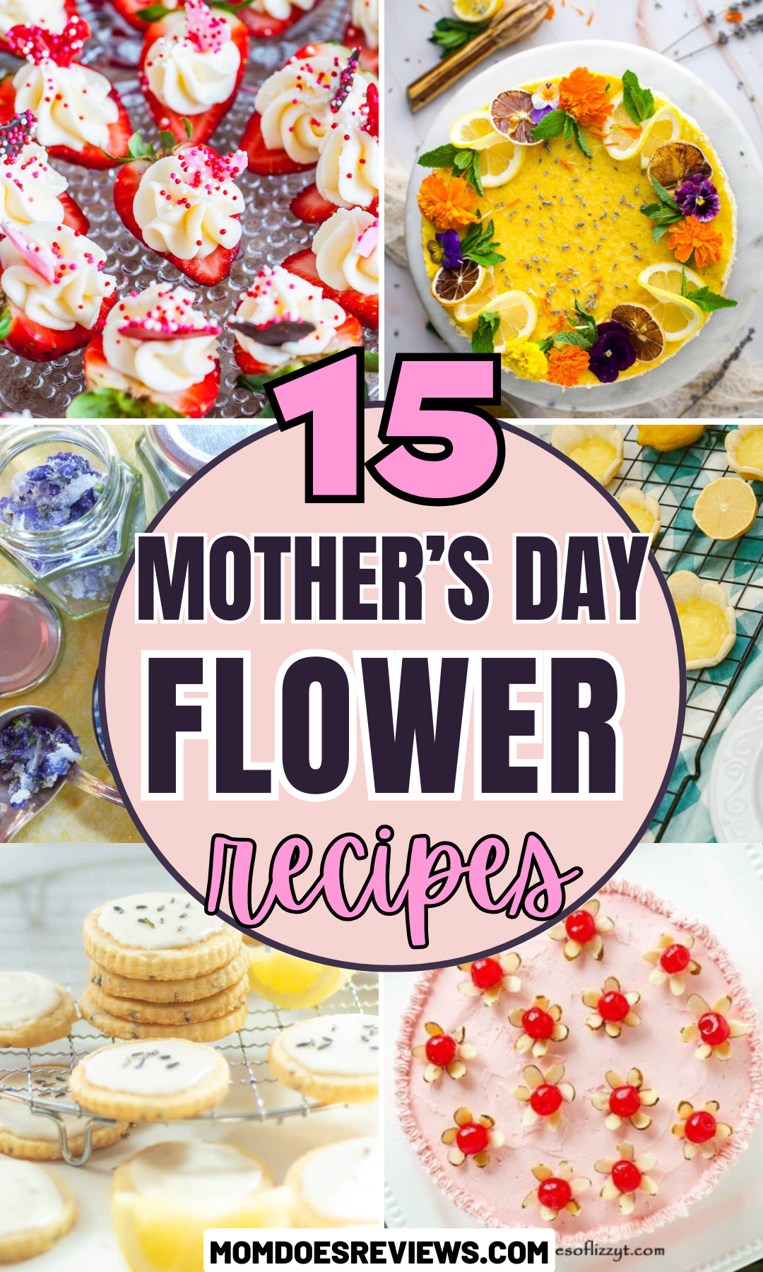 Mother's Day Flower Recipes