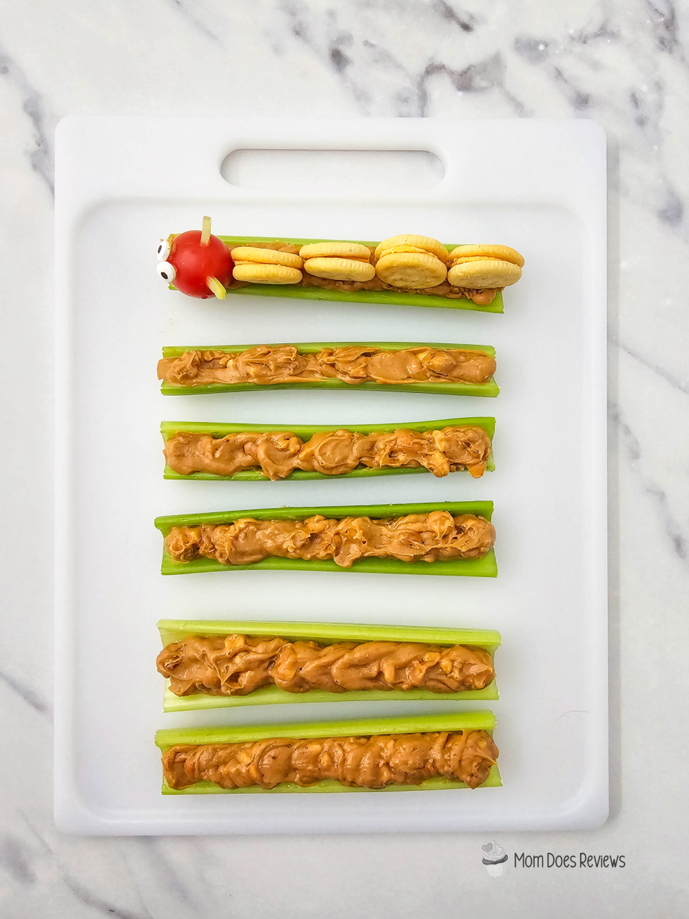 Celery Caterpillar Snack