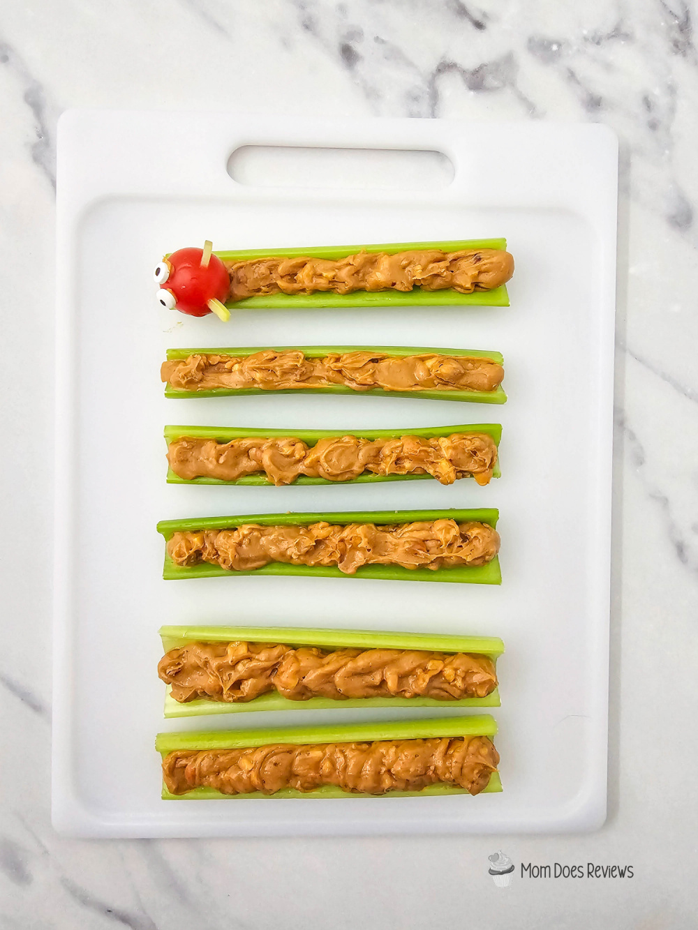Celery Caterpillar Snack