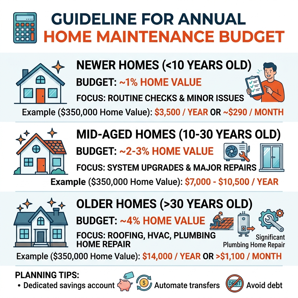 home maint budget