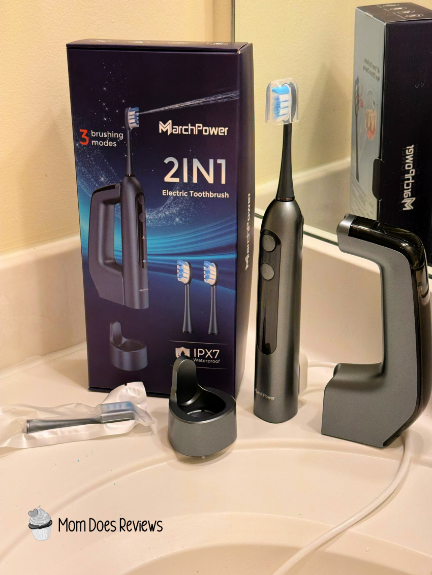 Marchpower 3 in 1 electric toothbrush