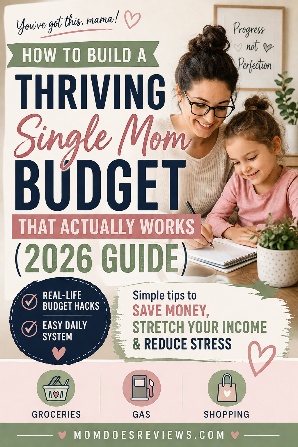Single mom budget