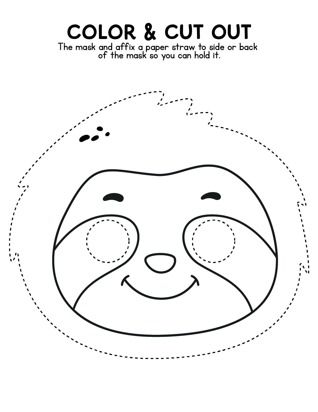 Sloth Activity Pages