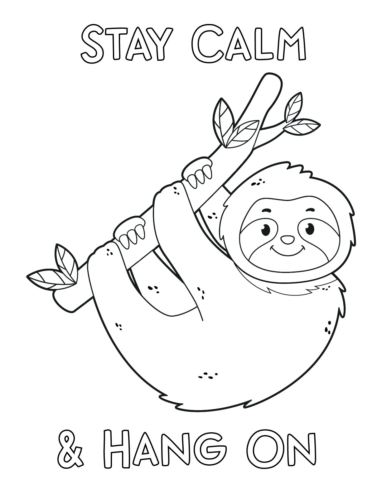 Sloth Activity Pages