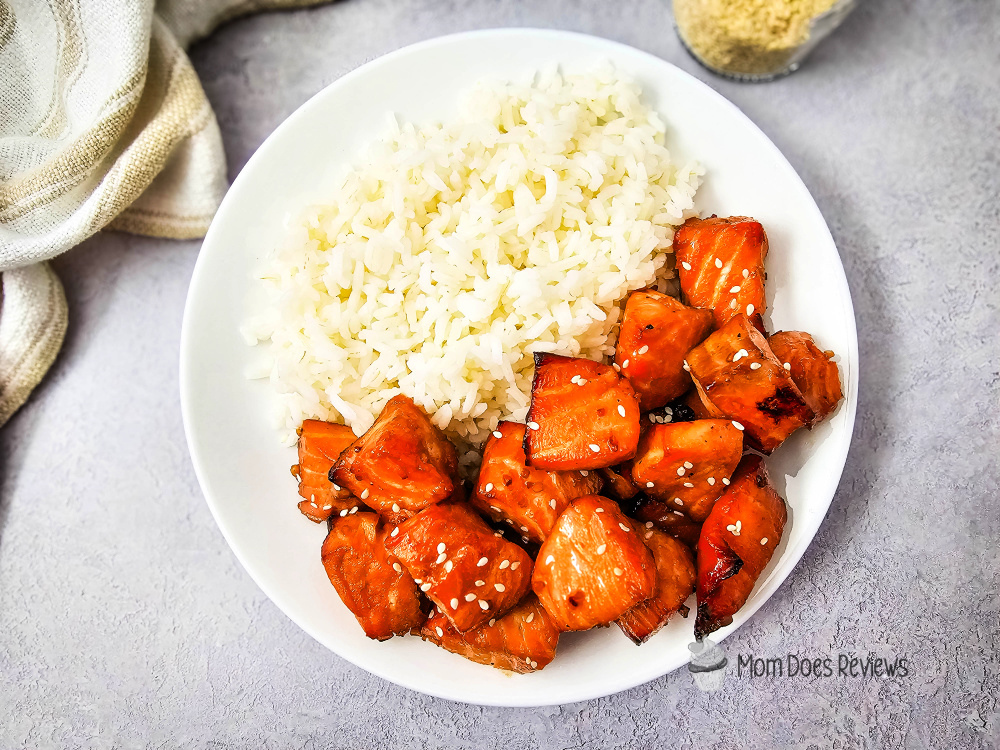 Air Fryer Salmon Bites