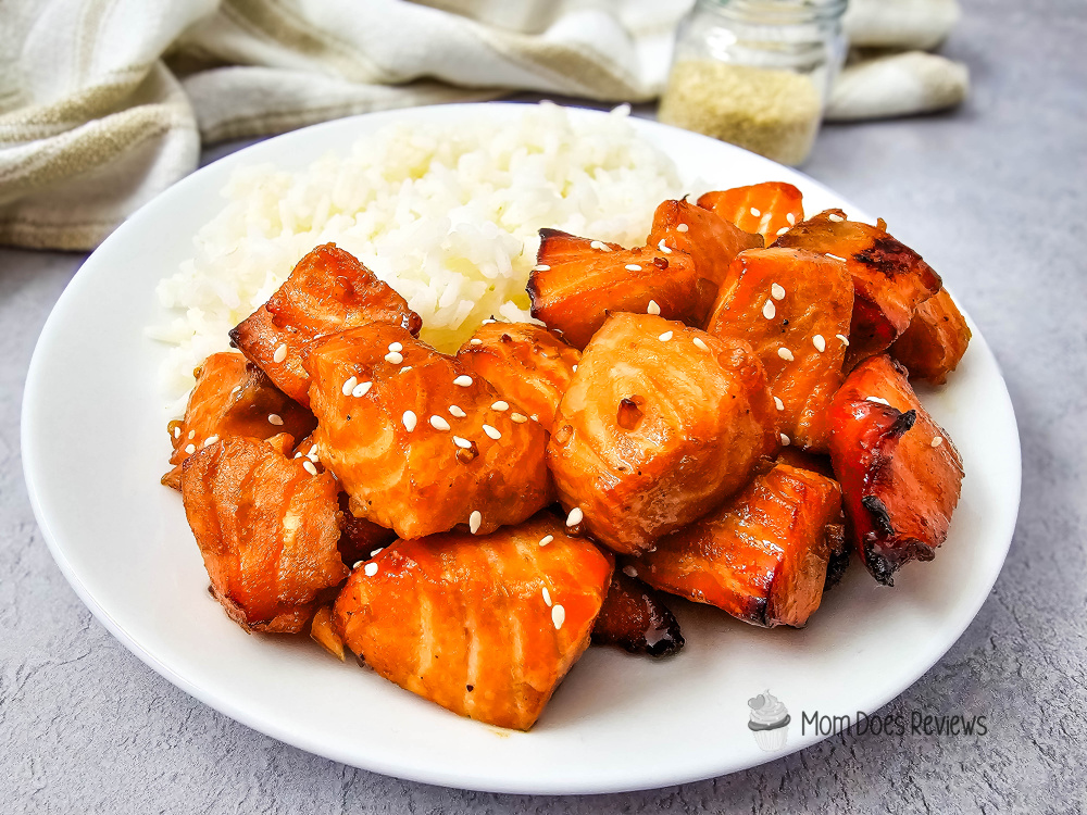 Air Fryer Salmon Bites