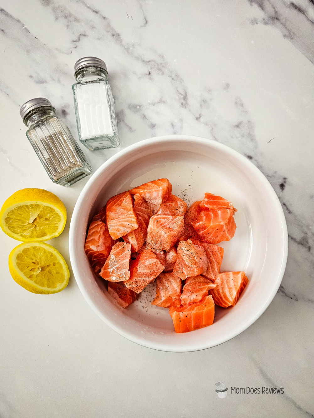 Air Fryer Salmon Bites