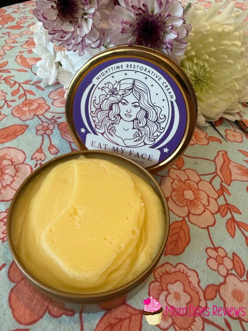 Eat My Face Nighttime cream opened
