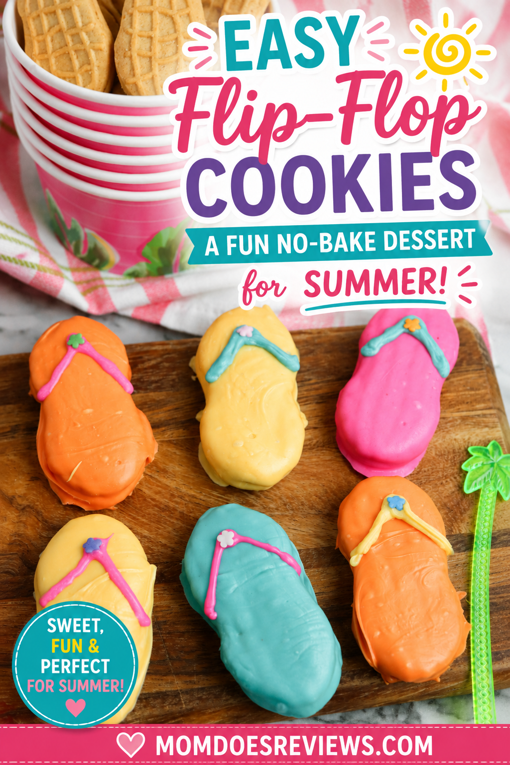 Flip Flop Cookies