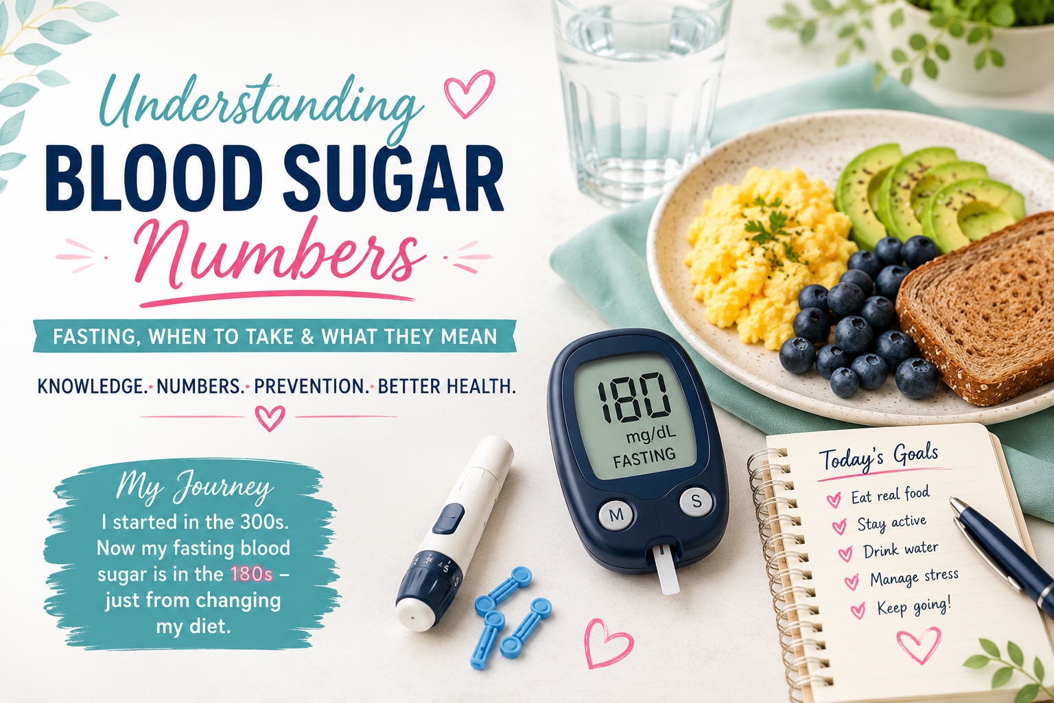 Blood sugar numbers