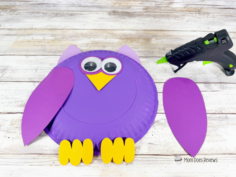 Paper Plate Owl Craft