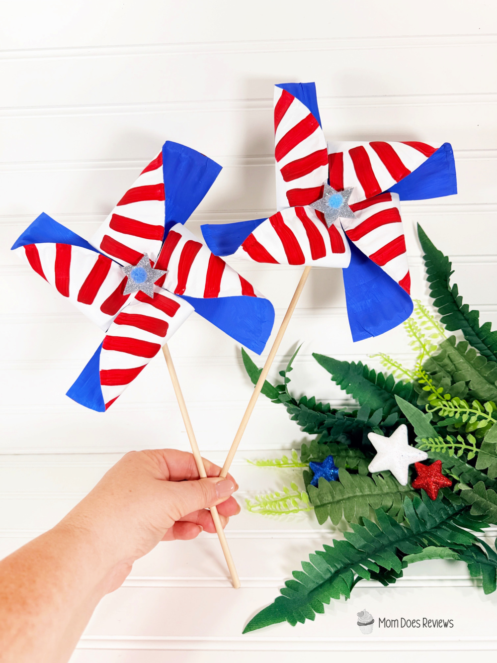 Patriotic Pinwheel Craft