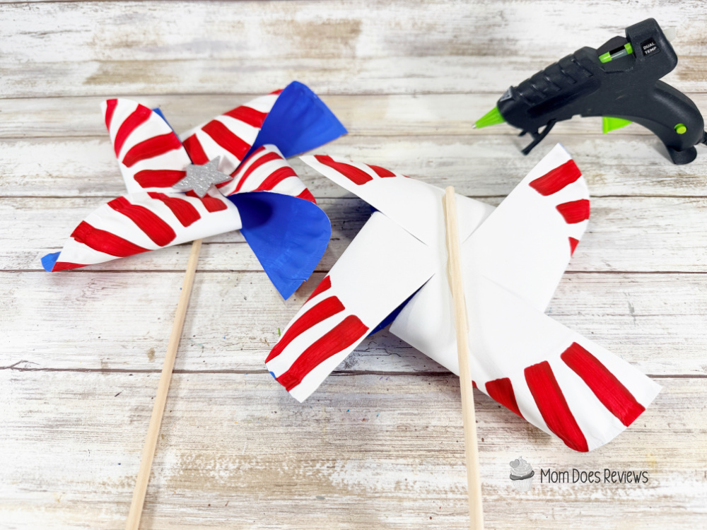 Patriotic Pinwheel Craft