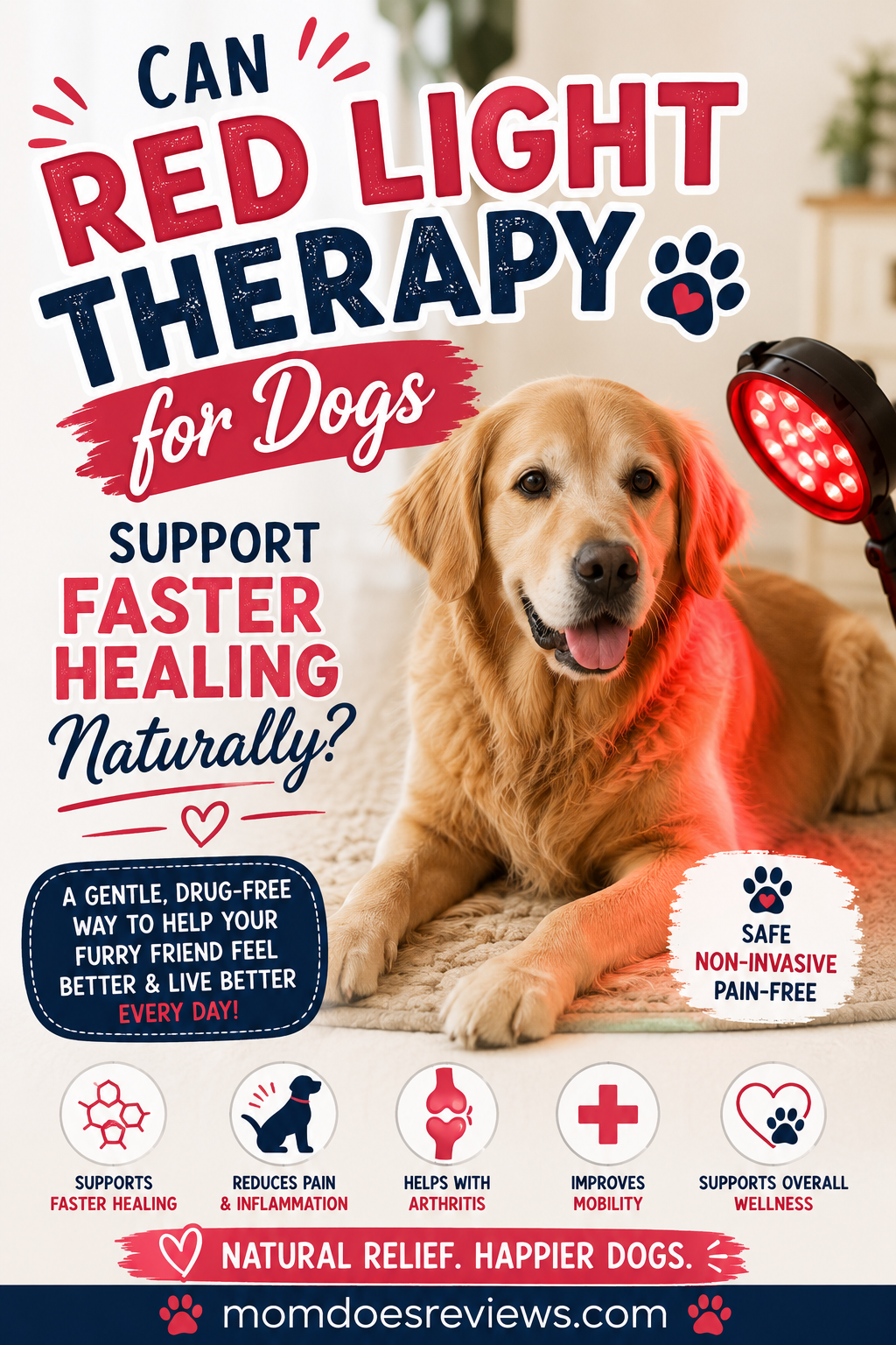red light therapy for dogs
