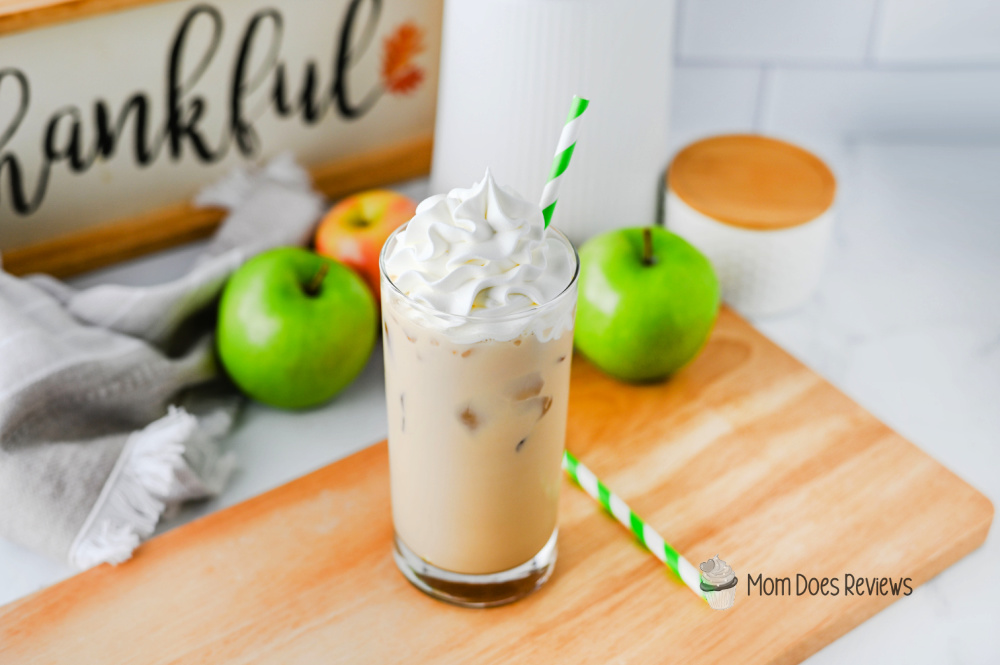 Iced Caramel Apple Latte
