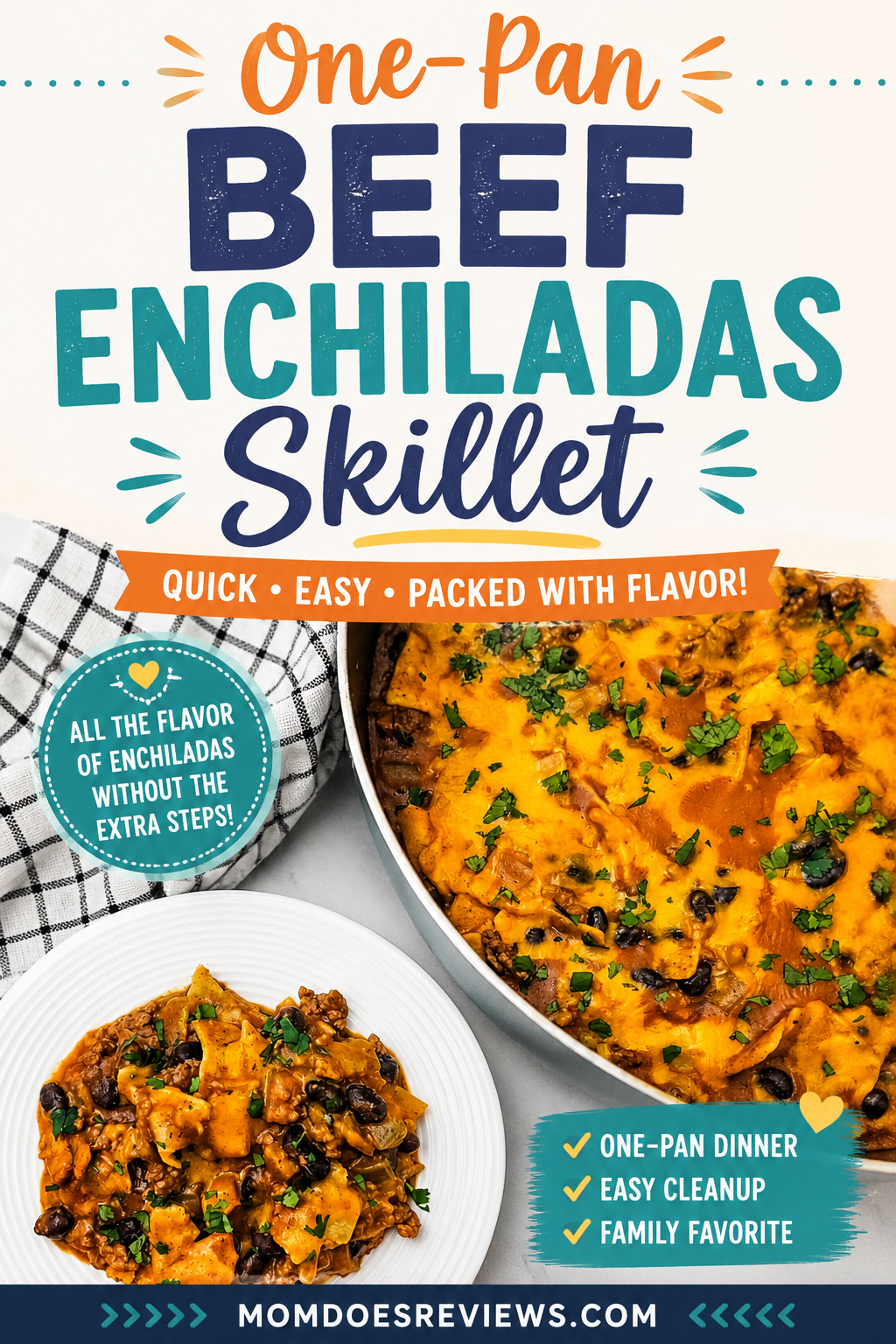 Beef Enchiladas Skillet Recipe