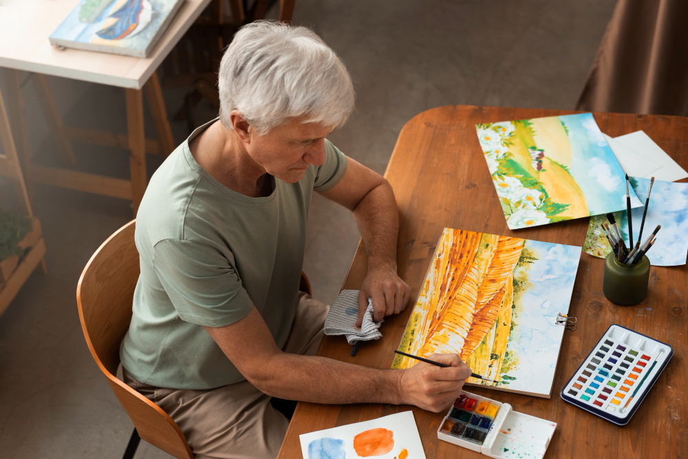 artist painting