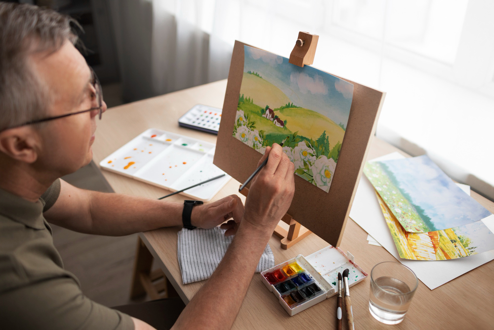 artist painting