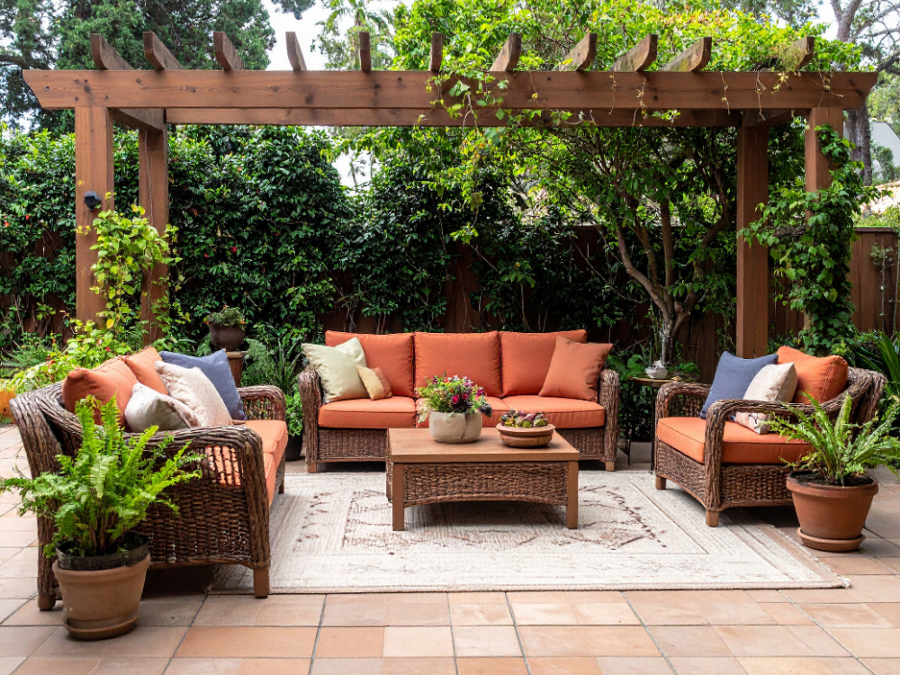 backyard seating