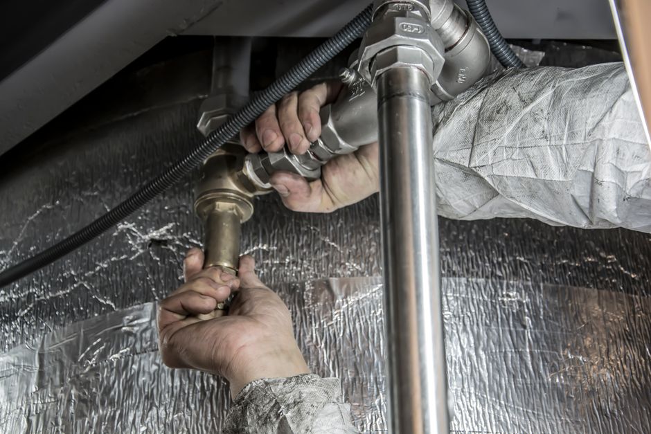 fixing pipes