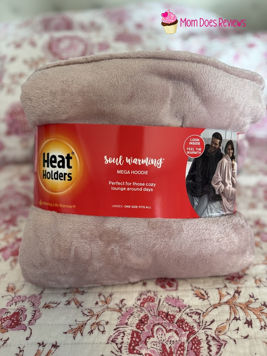 Heat Holders Mega Hoodie in packaging
