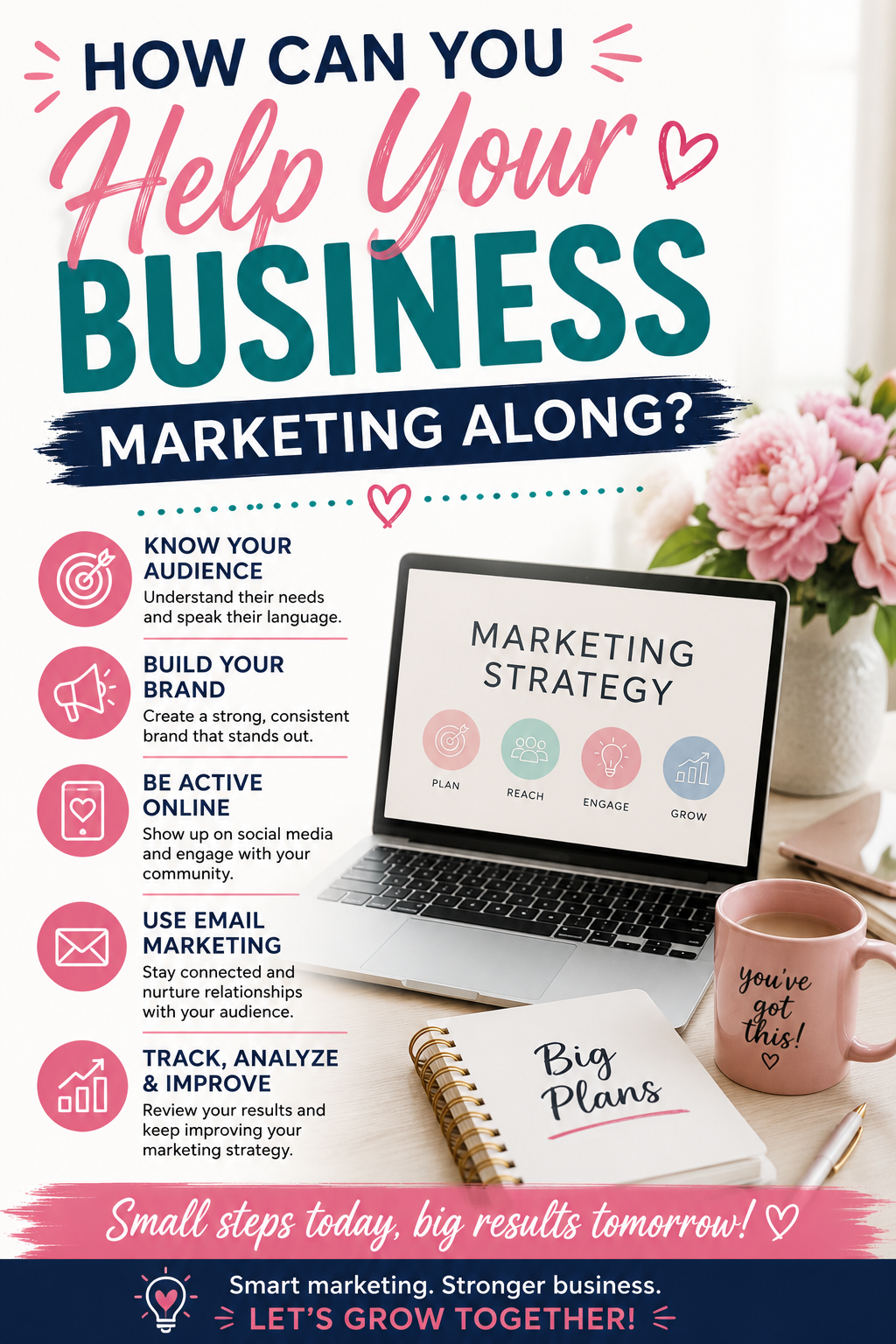 Bright marketing strategy tips for success