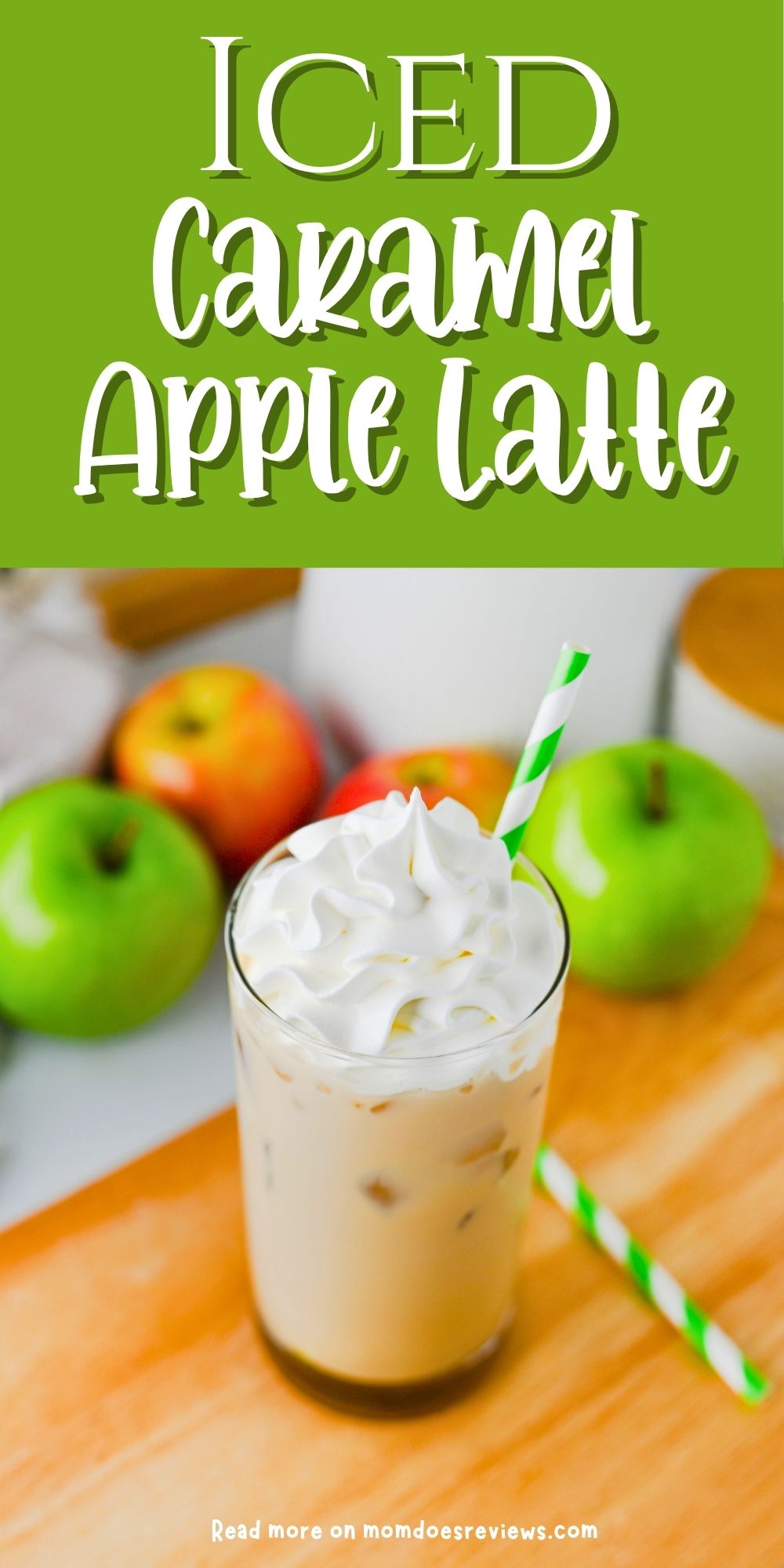 Iced Caramel Apple Latte