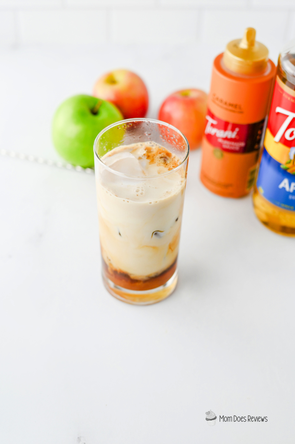 Iced Caramel Apple Latte