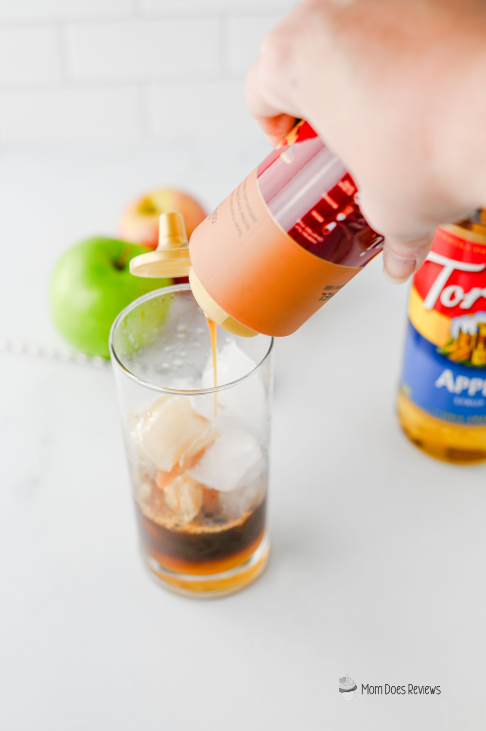 Iced Caramel Apple Latte
