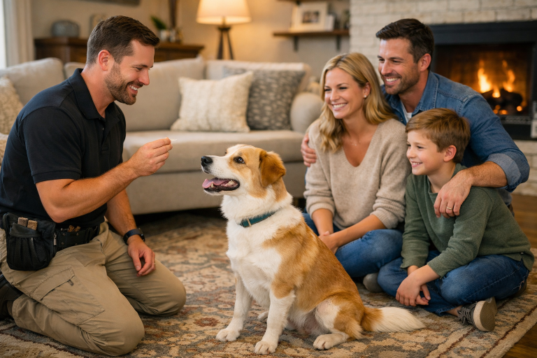 in home dog training