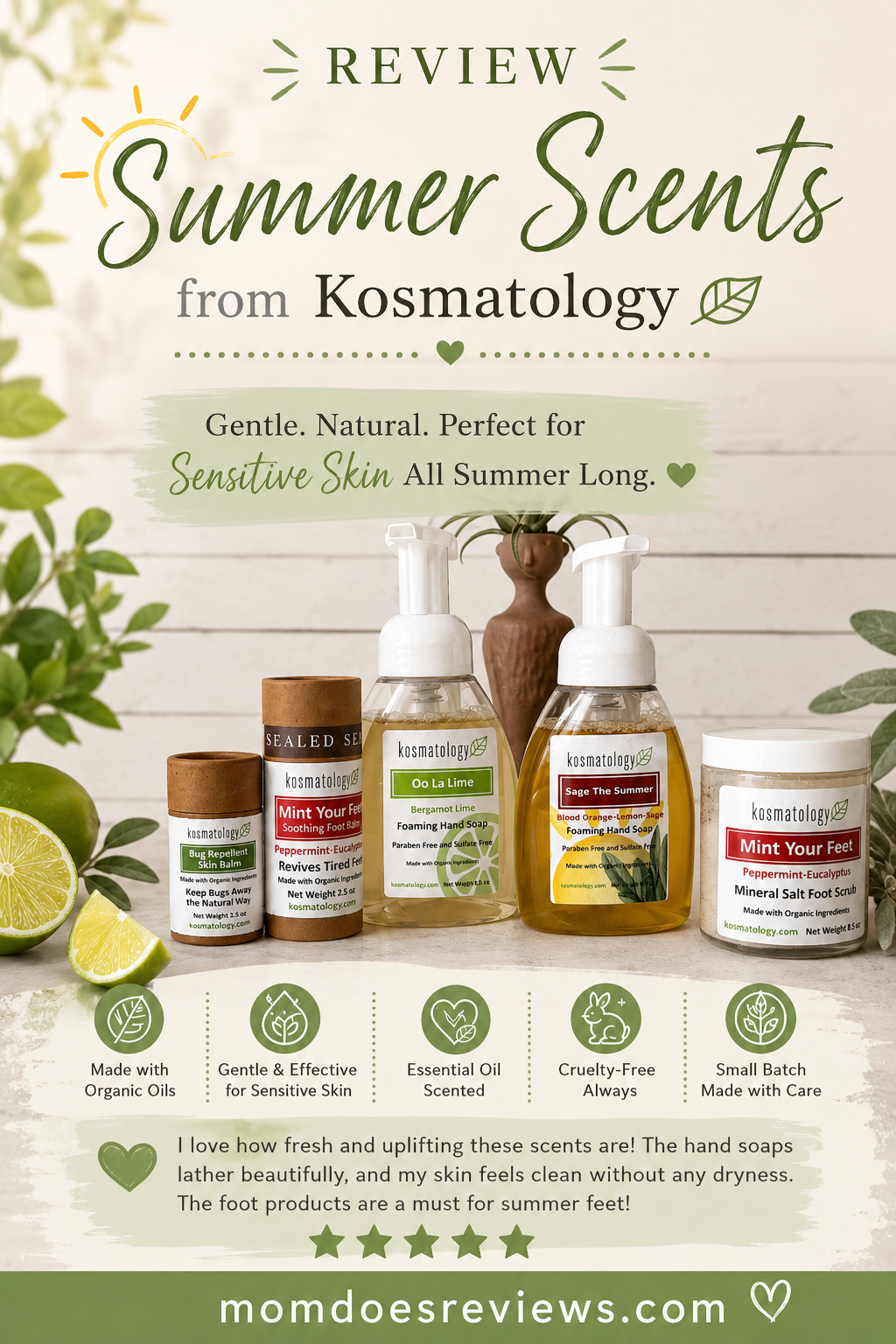 Summer Scents from Kosmatology
