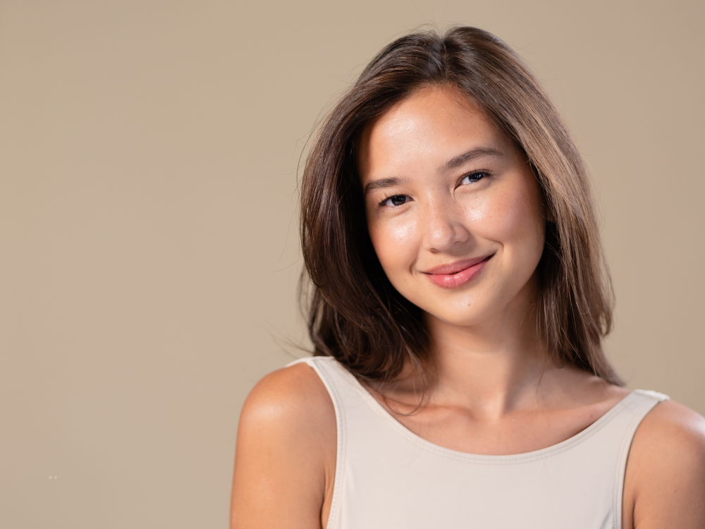 smiling woman
