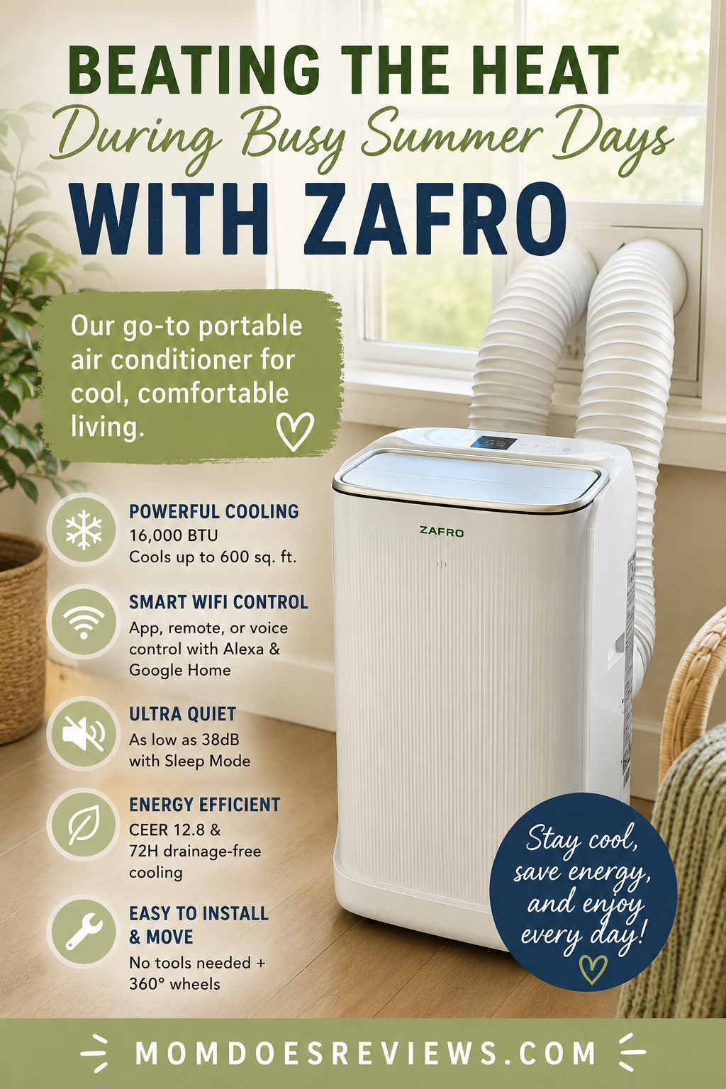 Zafro portable AC