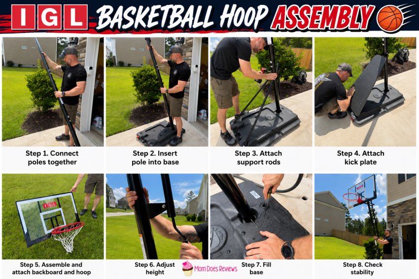 IGL basketball hoop
