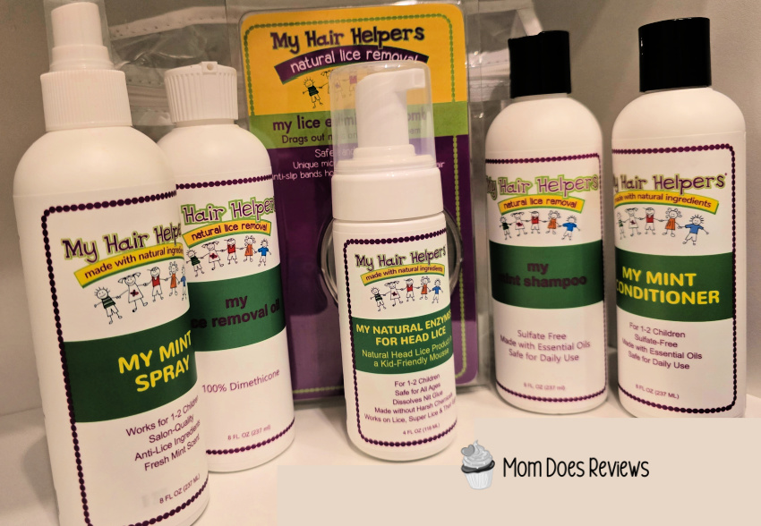 My Hair Helpers Lice shampoo kit