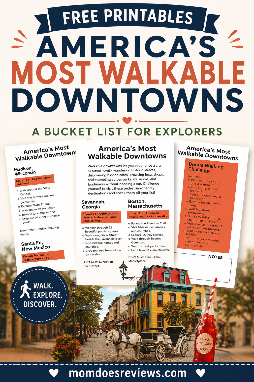 America's Most Walkable Downtowns