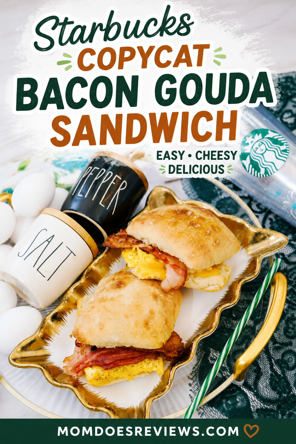Bacon Gouda Sandwich