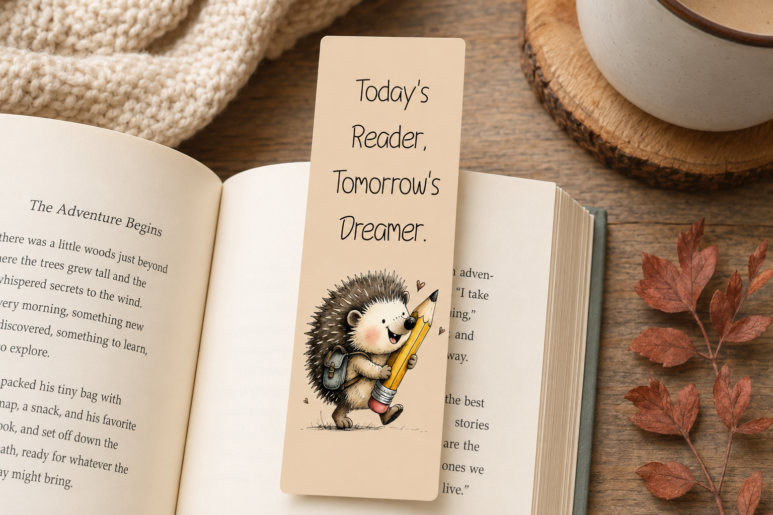Bookmark in book