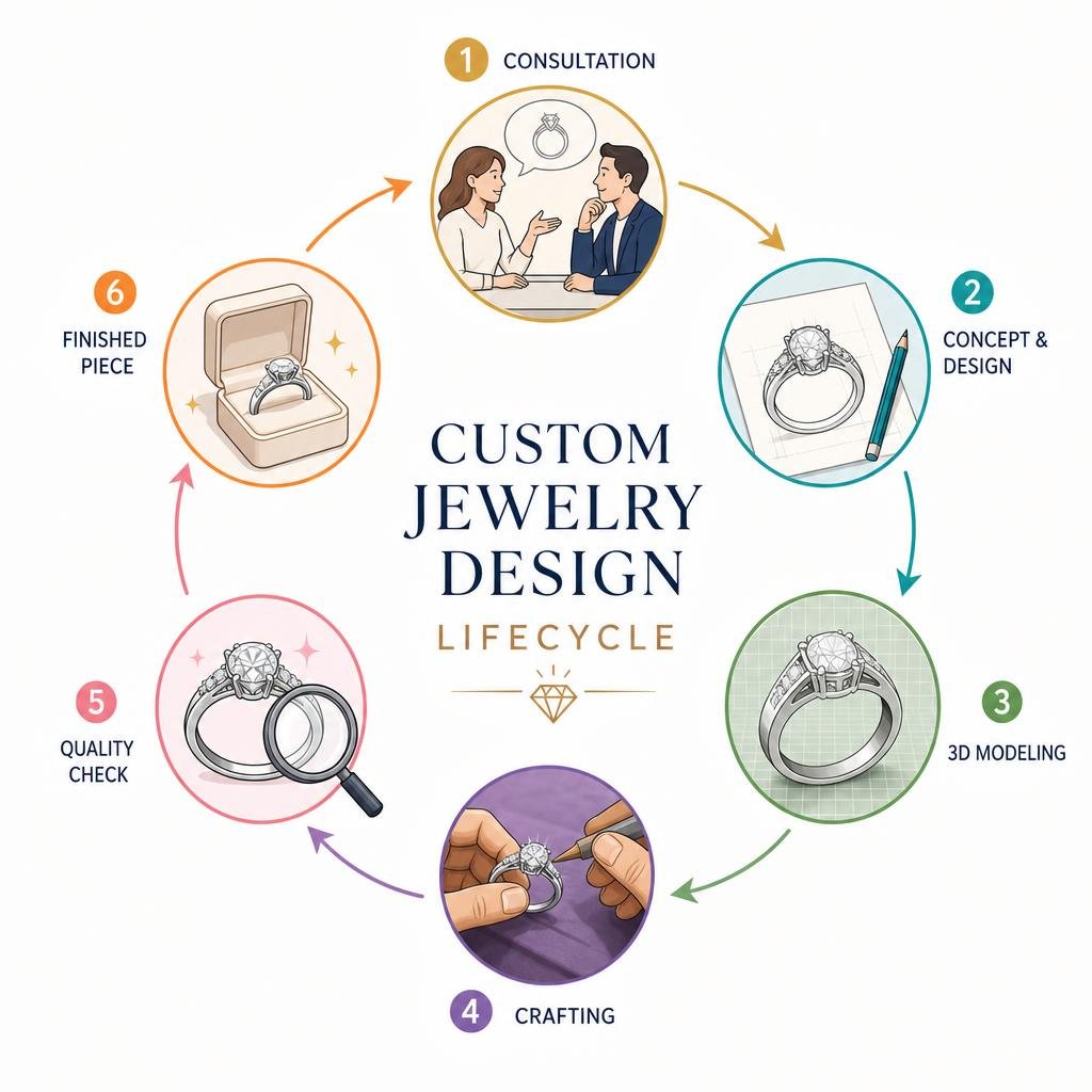 custom jewelry lifecycle