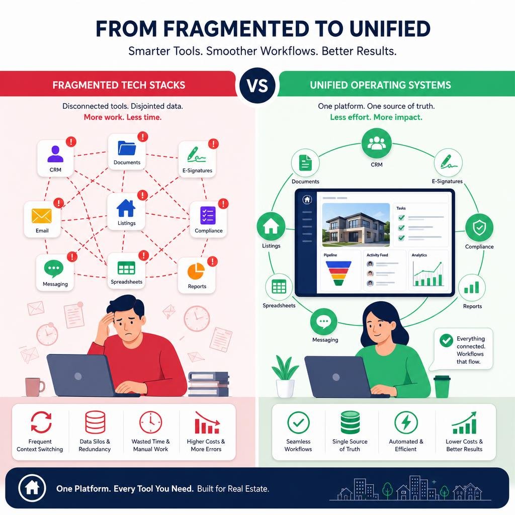 fragmented to united