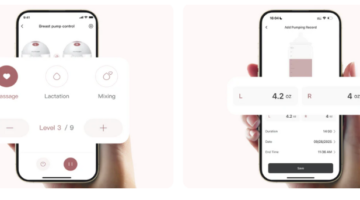 Momcozy breast pump app