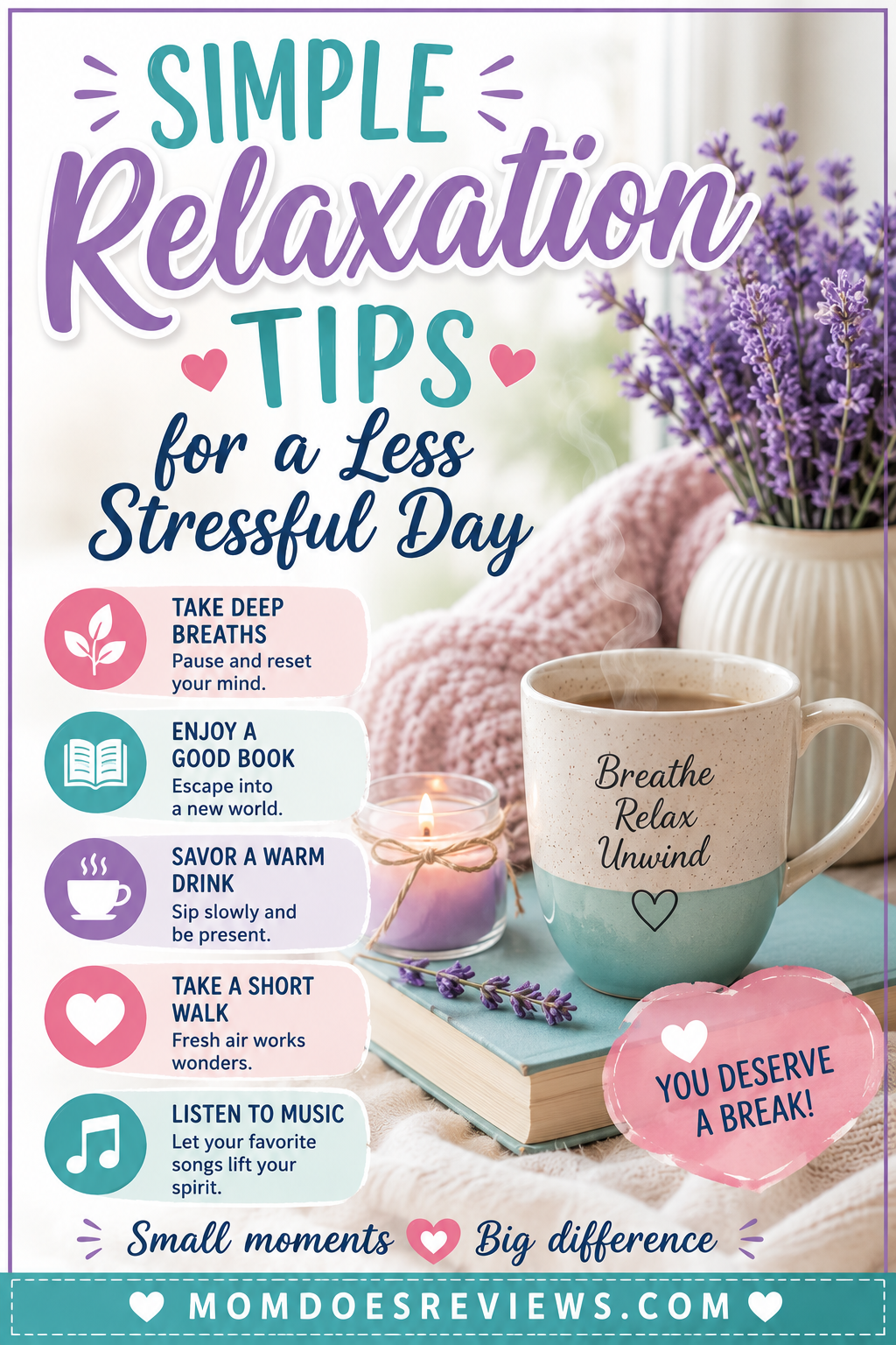 Relaxation tips