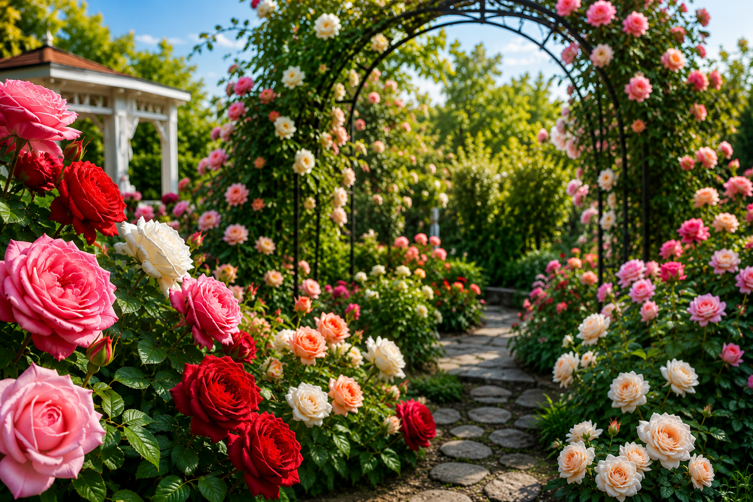 rose garden