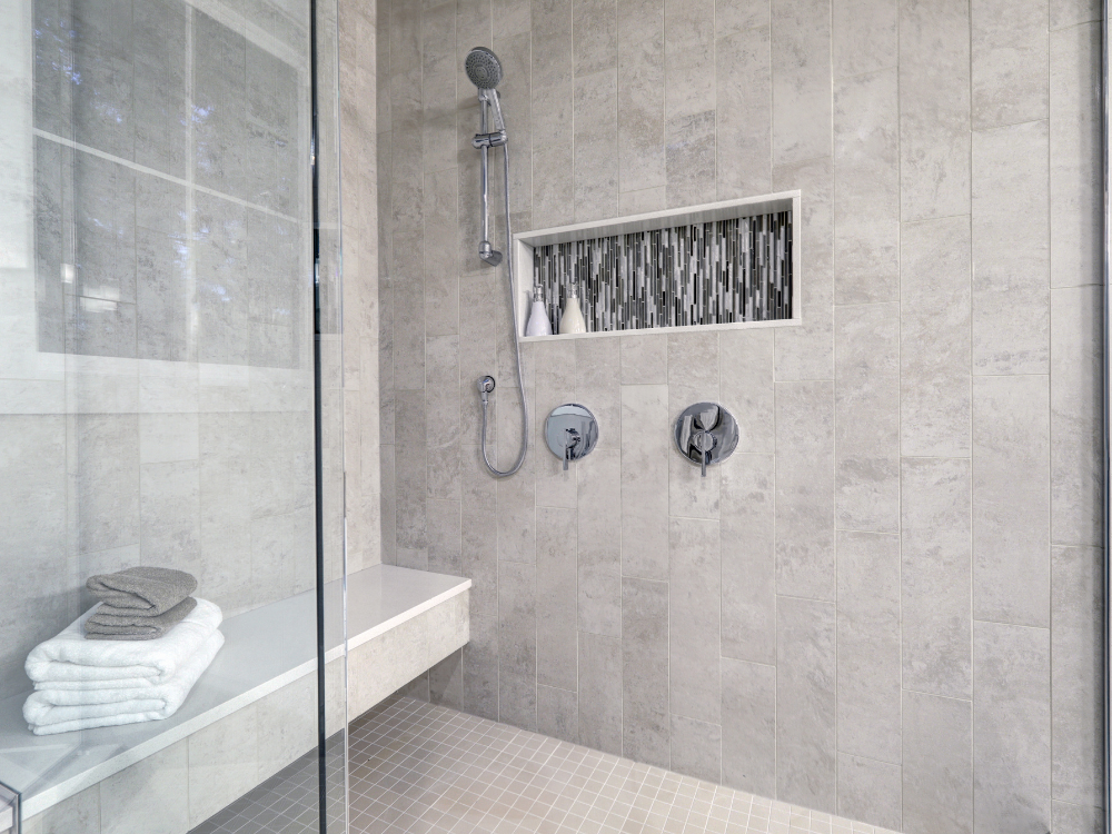 walk in shower