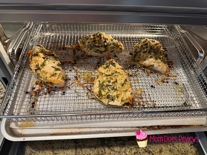 Chicken cooked inside the Cuisinart 10-in-1