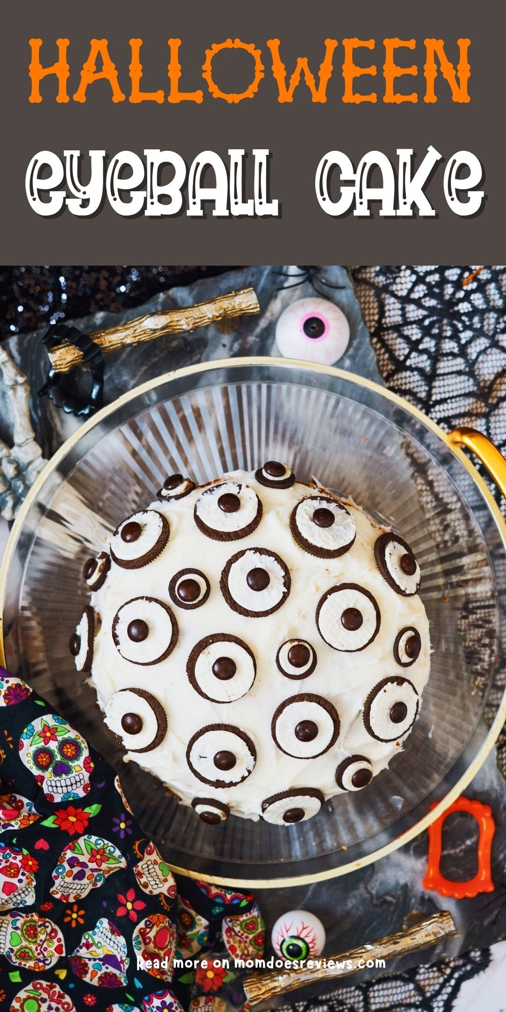 Halloween Eyeball Cake