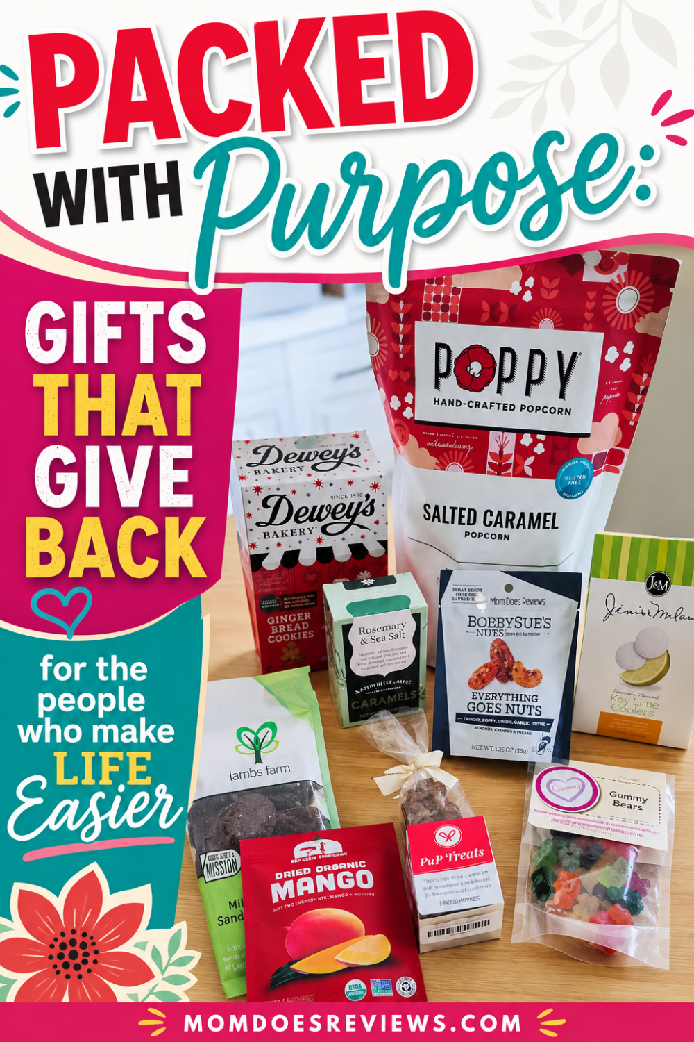 gifts that give back Packed with Purpose