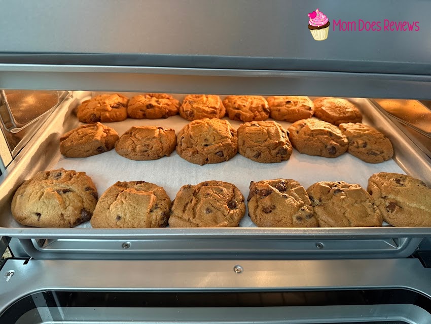 Cookies finished baking in Cuisinart 10-in-1