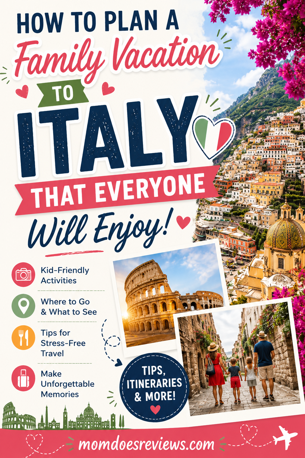 family vacation to italy